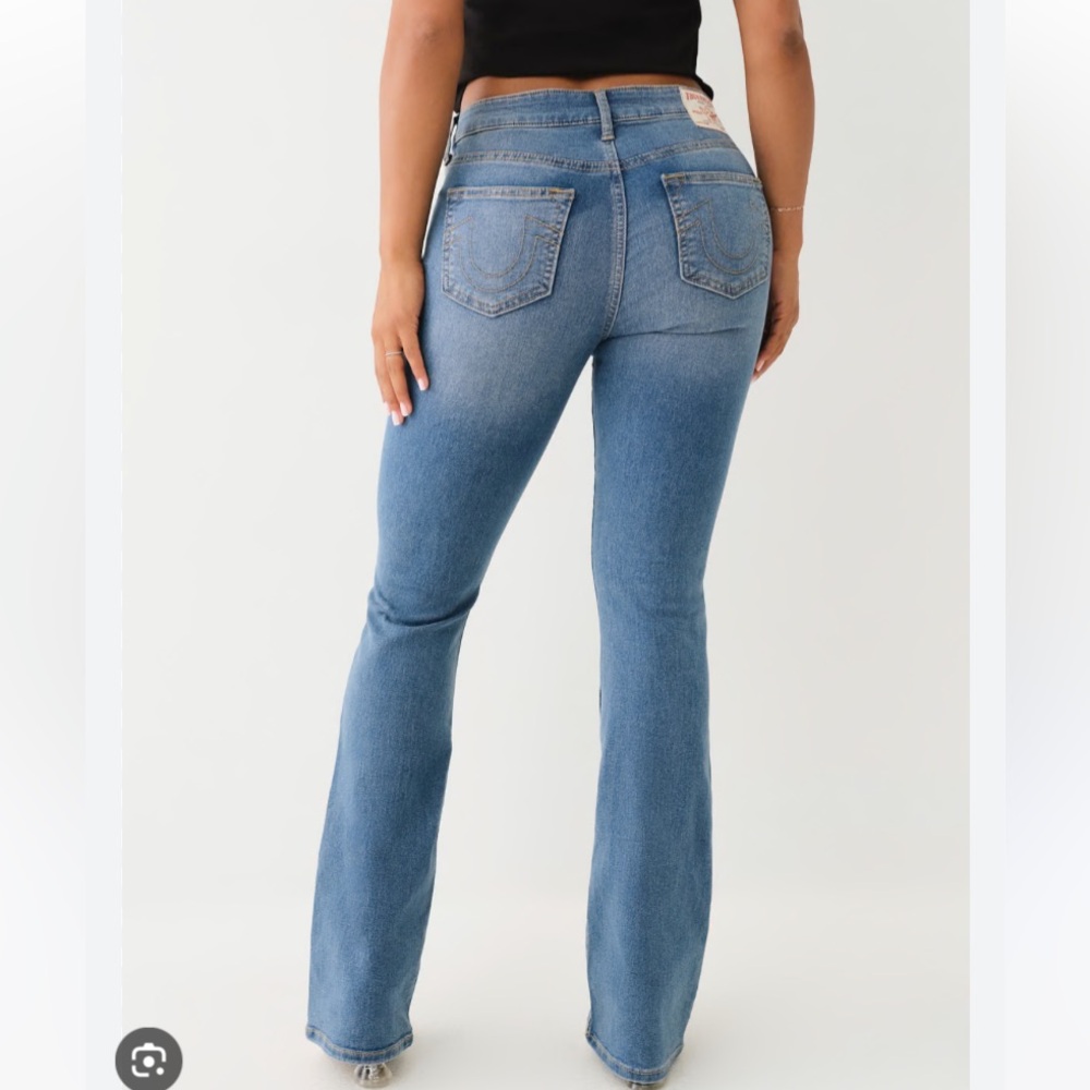 True Religion BECCA MID RISE BOOTCUT JEAN / medium wash